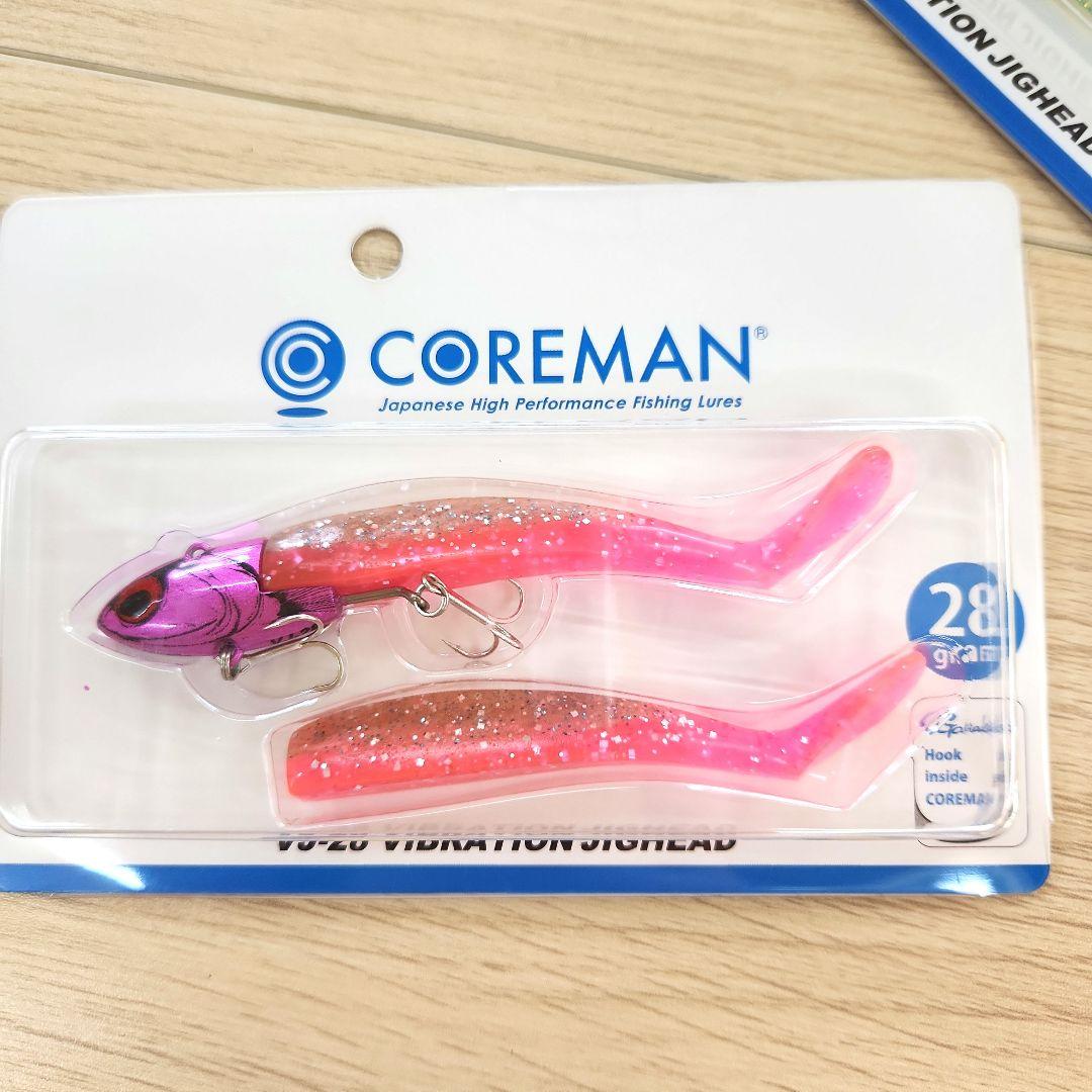 COREMAN VJ-28 VIBRATION JIGHEAD 5個セットまとめ