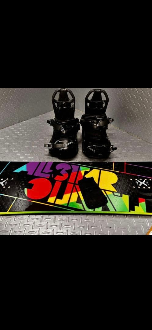 【メンズ】FANATIC ALL STAR 154cm BOAブーツ付3点セット