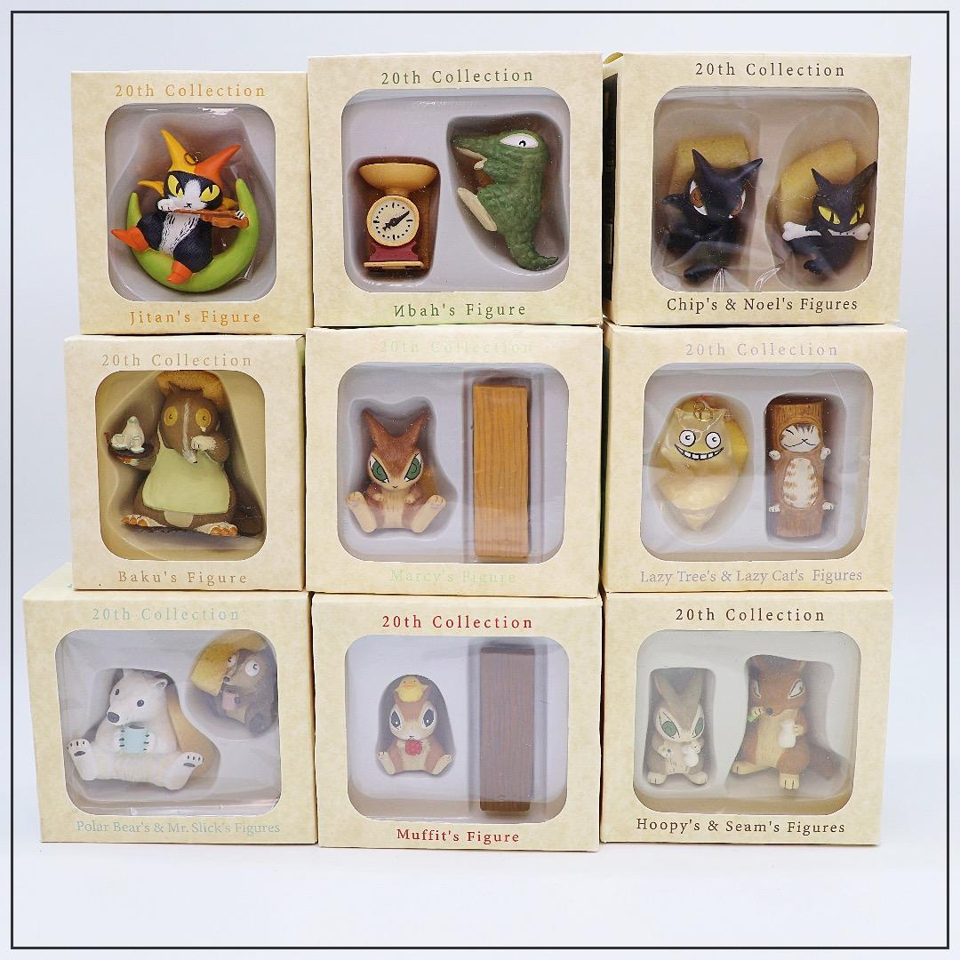 わちふぃーるど 20thコレクション時計＆フィギュア9個＊ジャンク品