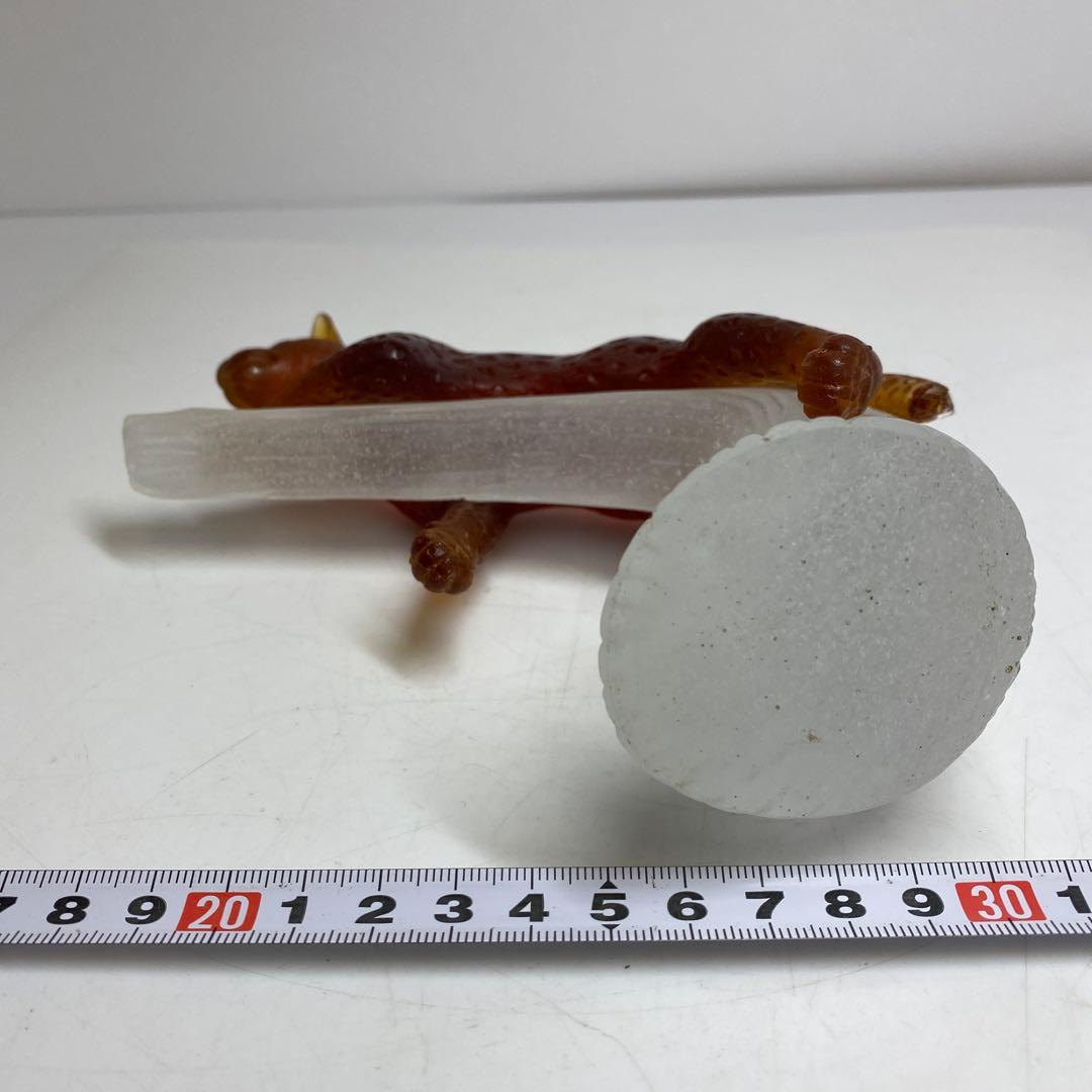 ドームフランス　チーターオブジェ　15㎝　東里7-1210④