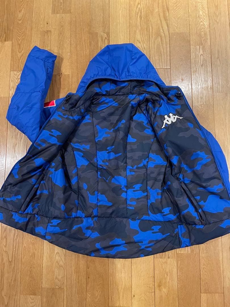 Kappa フード付きジャケット M 青