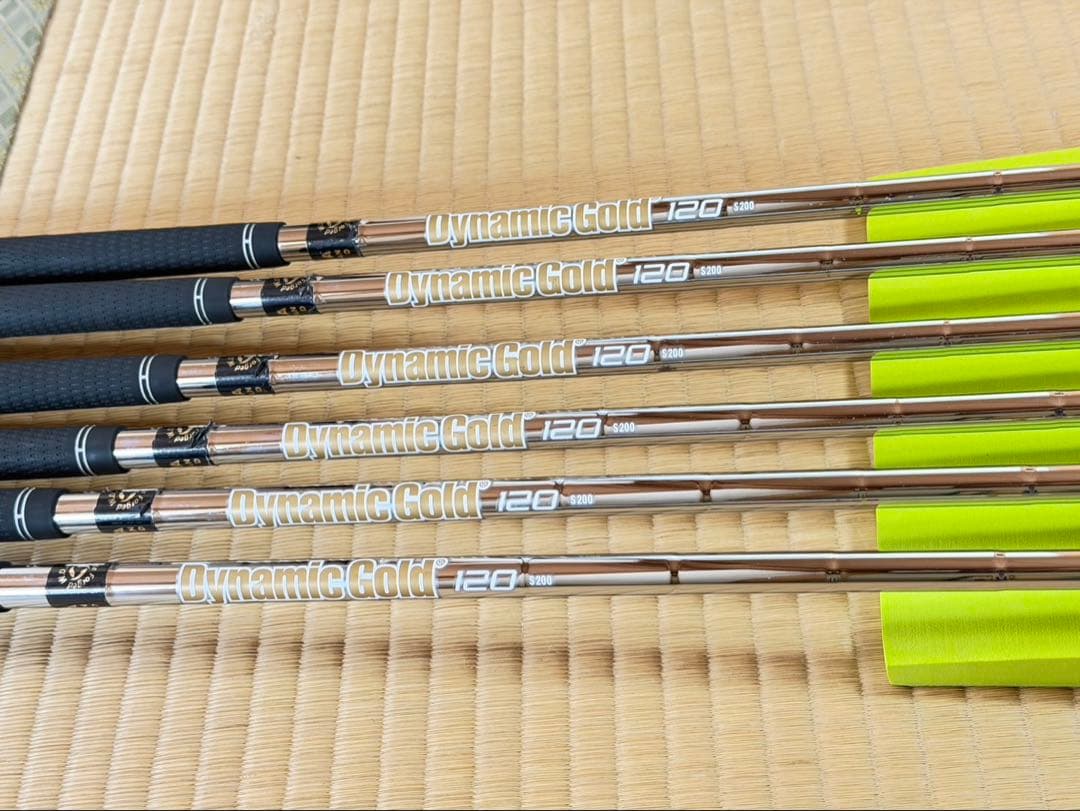 【美品】三浦技研 TC-101 アイアン　6本セット　DG120 S200