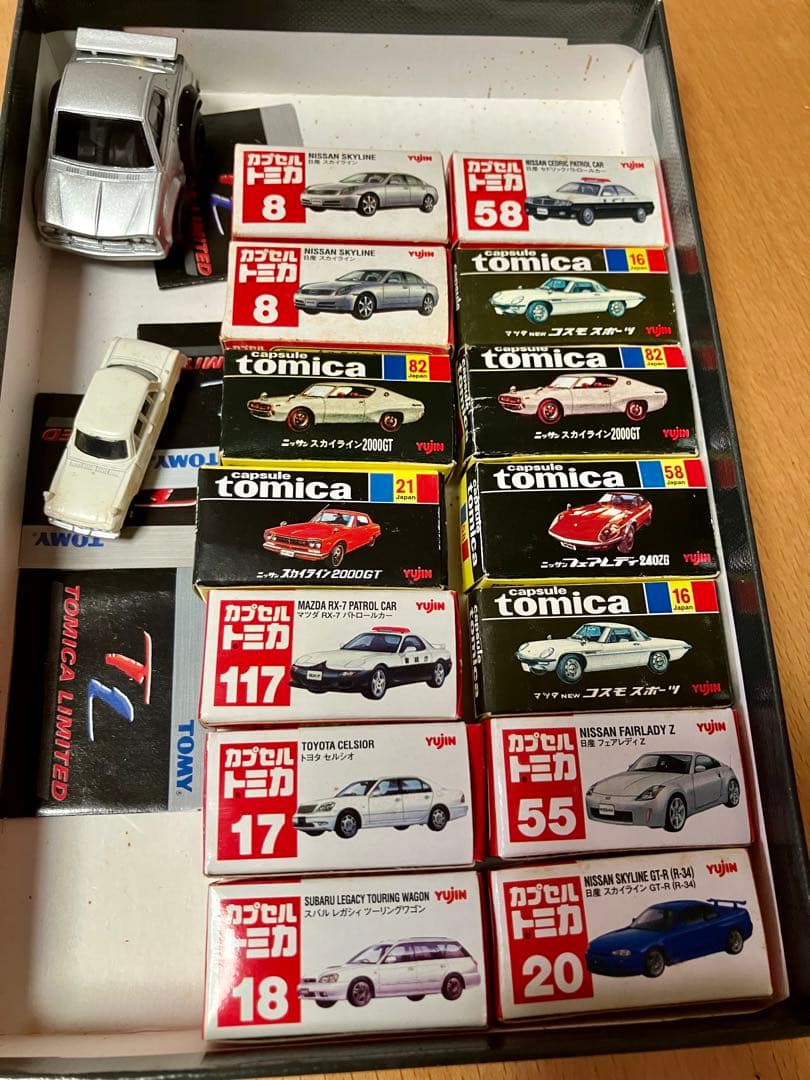 【値下げ中】日産トミカリミテッド、プラモデル、トミカ、カプセルトミカ