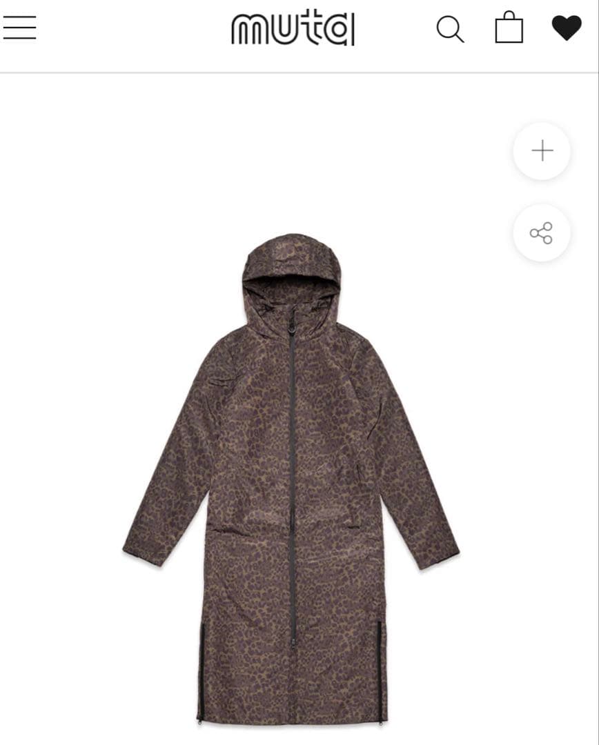 muta MARINE GOLF ムータマリンUV撥水 フーデッドコート　メンズ