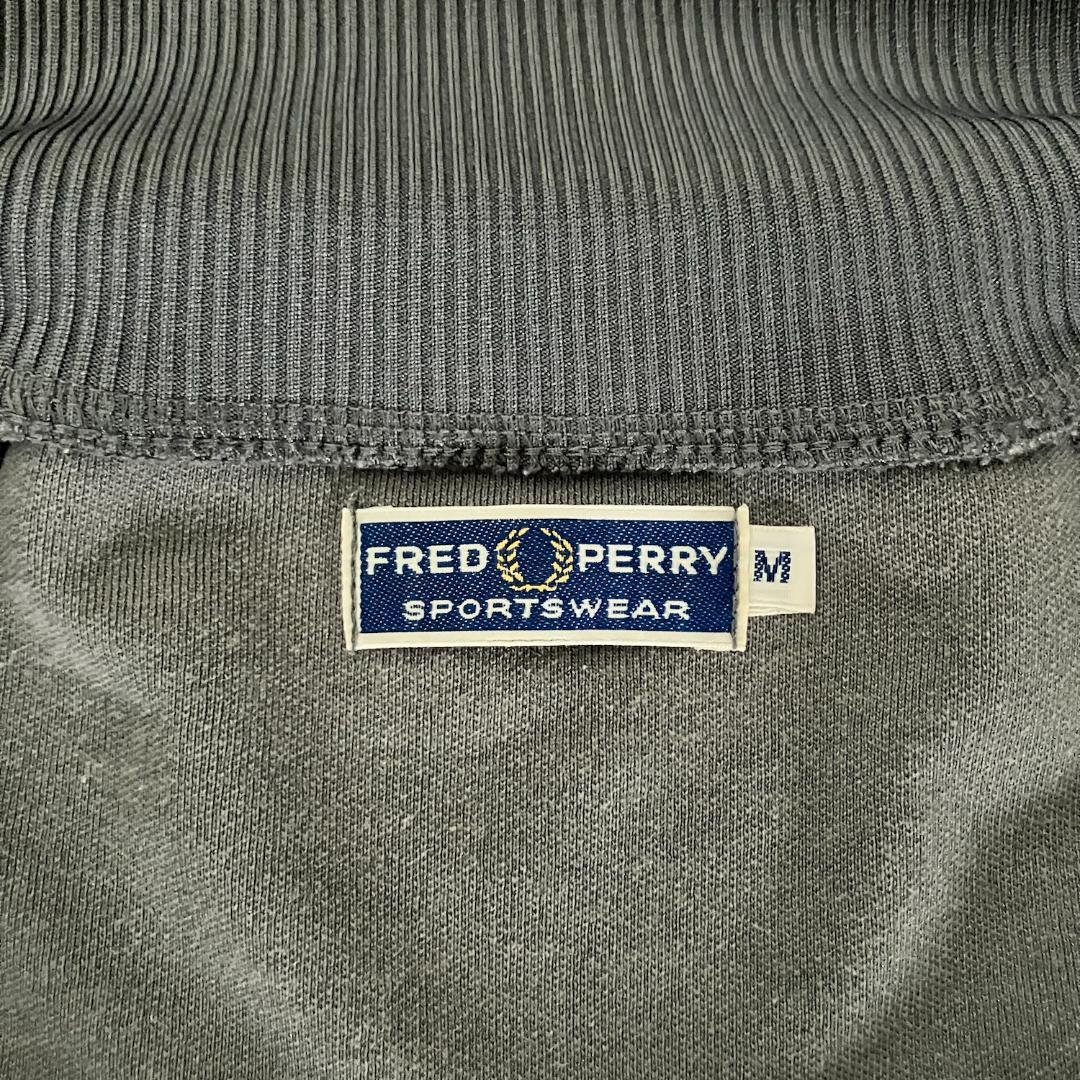【FRED PERRY】トラックジャケット ポルトガル製 M グレー