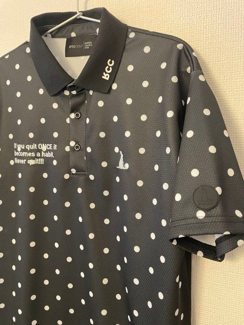 #FR2 GOLF ゴルフシャツ ブラック