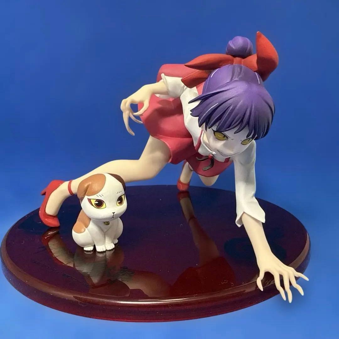 ゲゲゲの鬼太郎 フィギュア ねこ娘 GEM 特典妖怪すねこすり付き