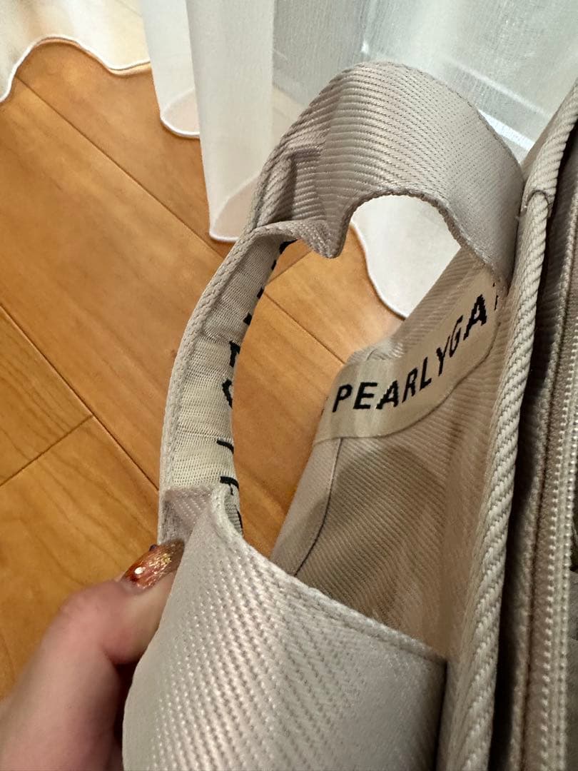 PEARLY GATES ゴルフバッグ ベージュ 中型