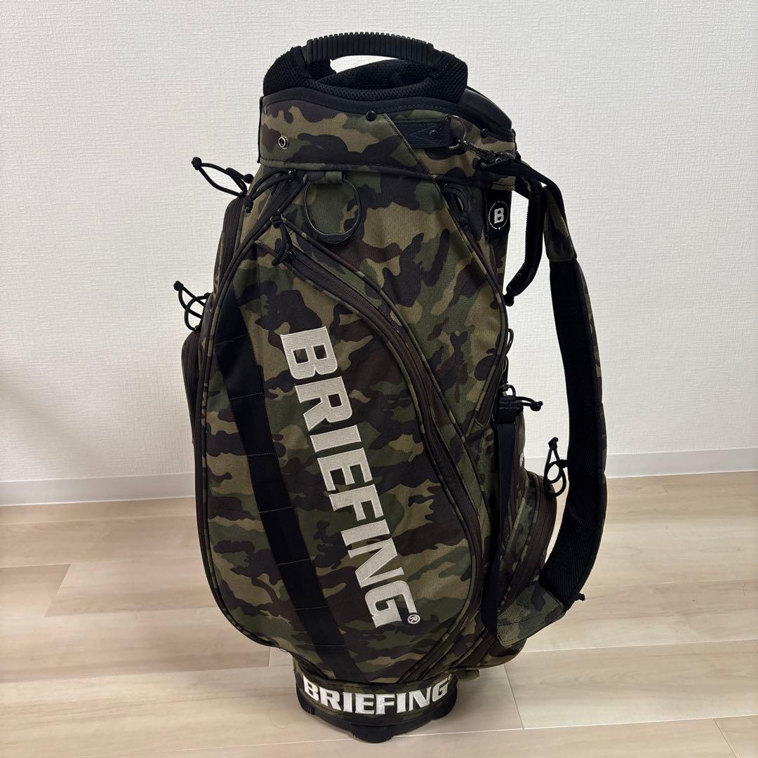 廃盤❗️BRIEFING CR-5 #01 GREEN.CAMO ヘッドカバー付