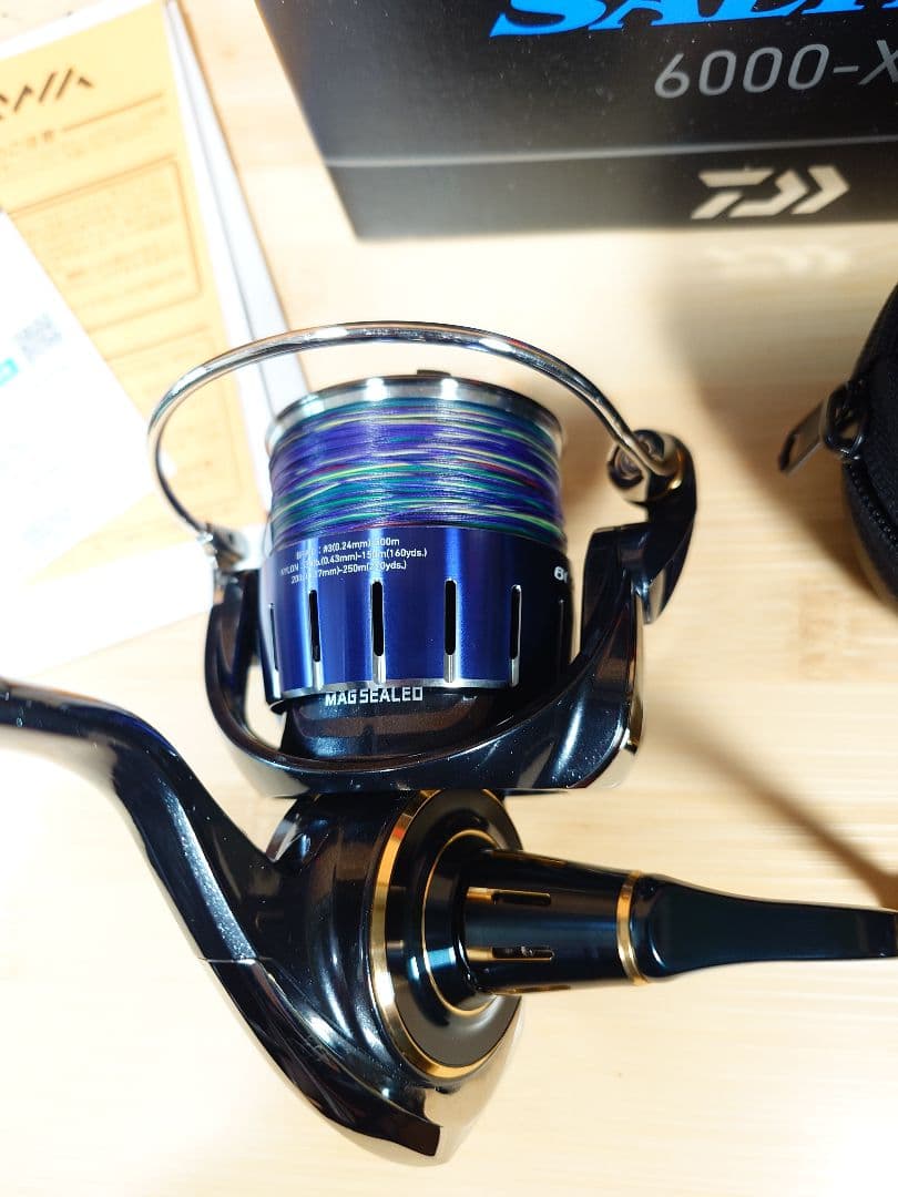 ダイワ 23SALTIGA 6000-XH リール スプール付き