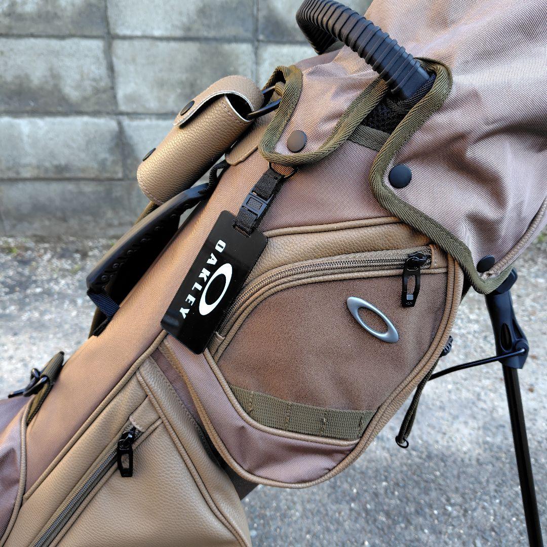 は*ン様 OAKLEY スタンド キャディバッグ ブラウン