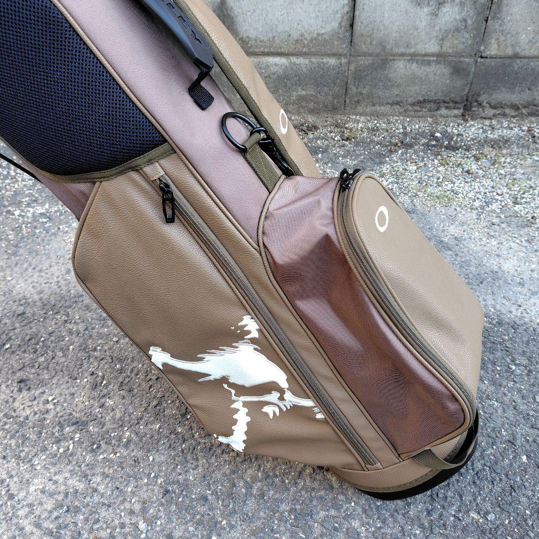 は*ン様 OAKLEY スタンド キャディバッグ ブラウン