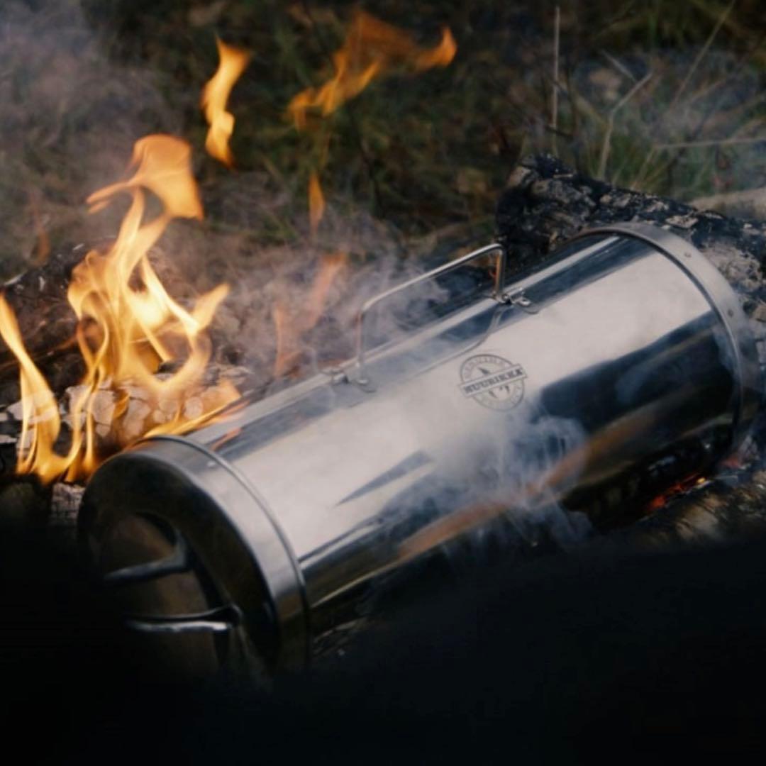 【希少】Muurikka ムーリッカ アウトドア スモーカー 燻製器 ステンレス