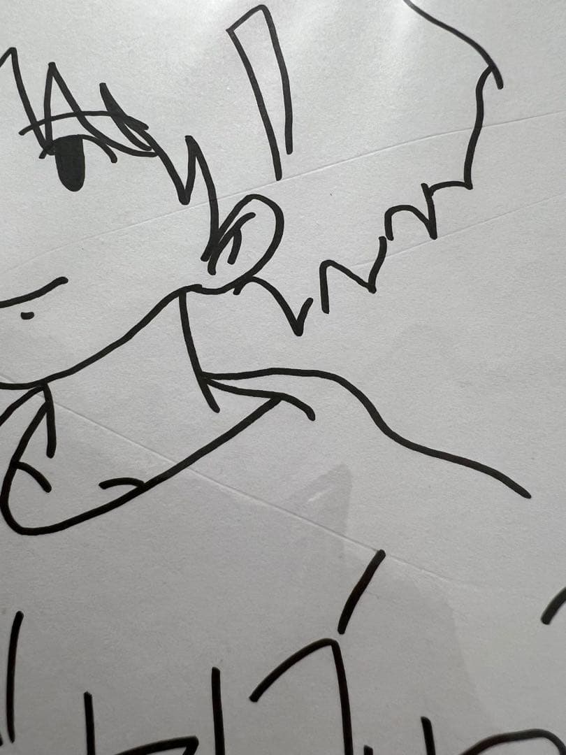 宮崎駿 サイン色紙 魔女の宅急便