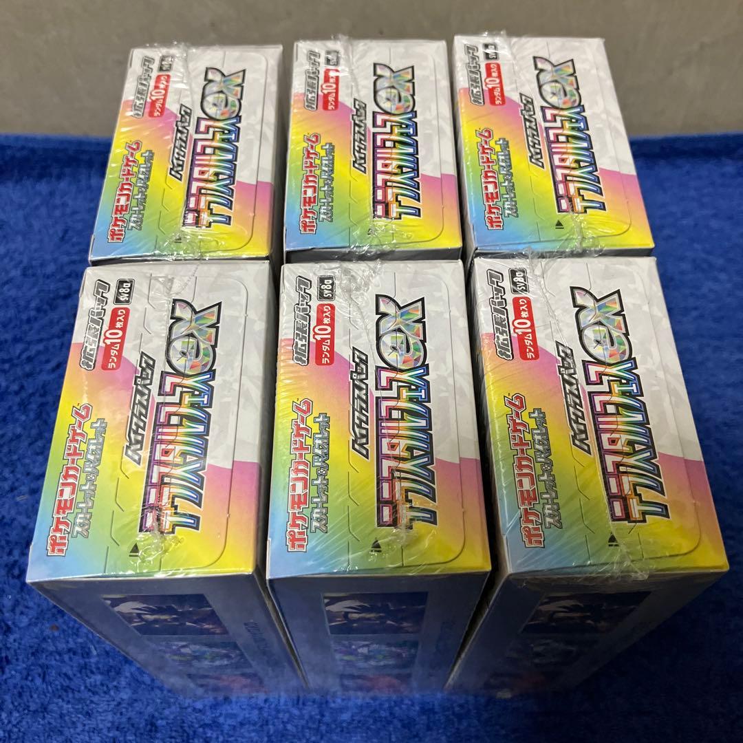 ［即購入可］ポケモンカード テラスタルフェスex 6BOX シュリンク付き