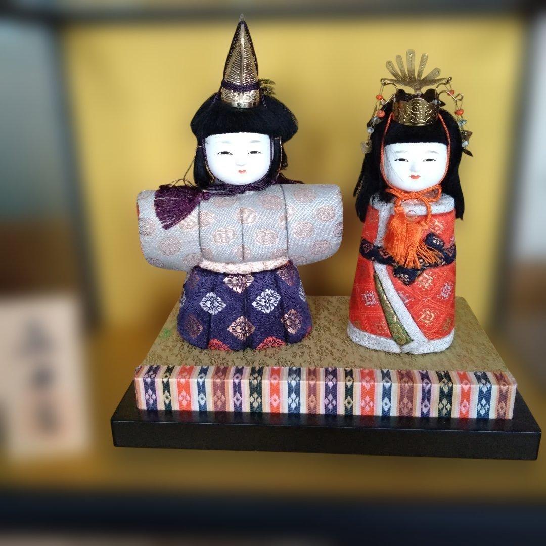 【真多呂】木目込人形 ひな祭り用 伝統的