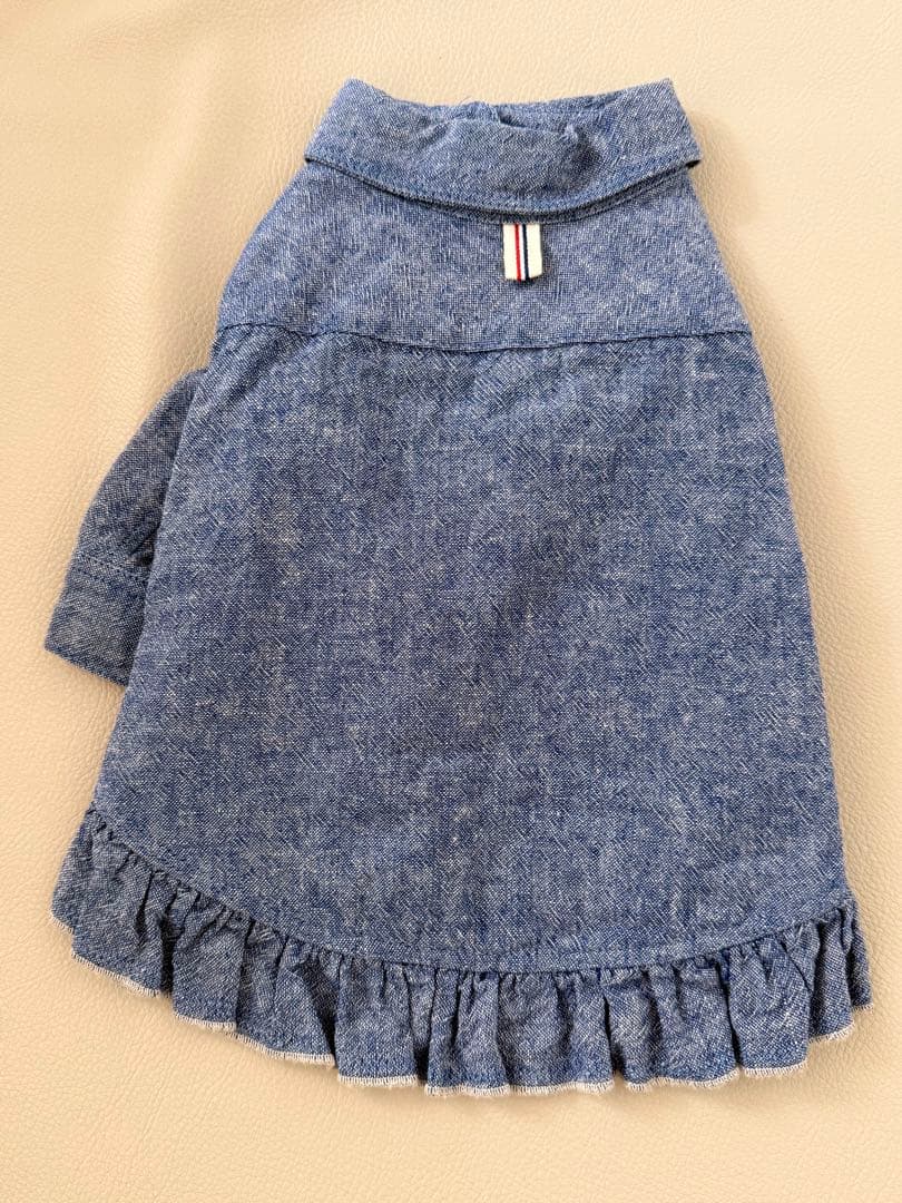 アトリエgg ateliergg デニムワンピース 23長袖 犬服