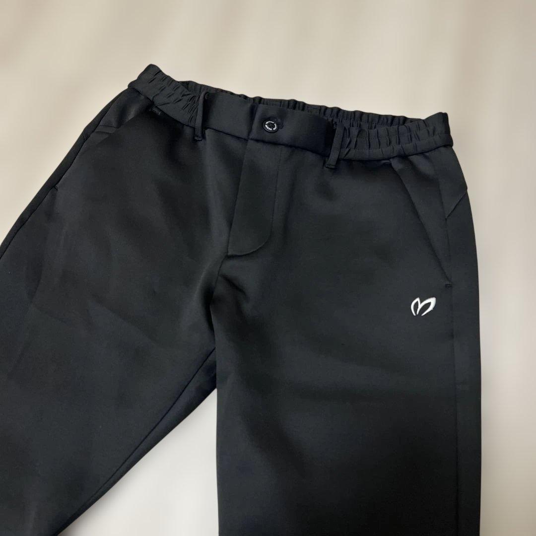 美品 MASTER BUNNY ブラック メンズ ゴルフパンツ サイズ5