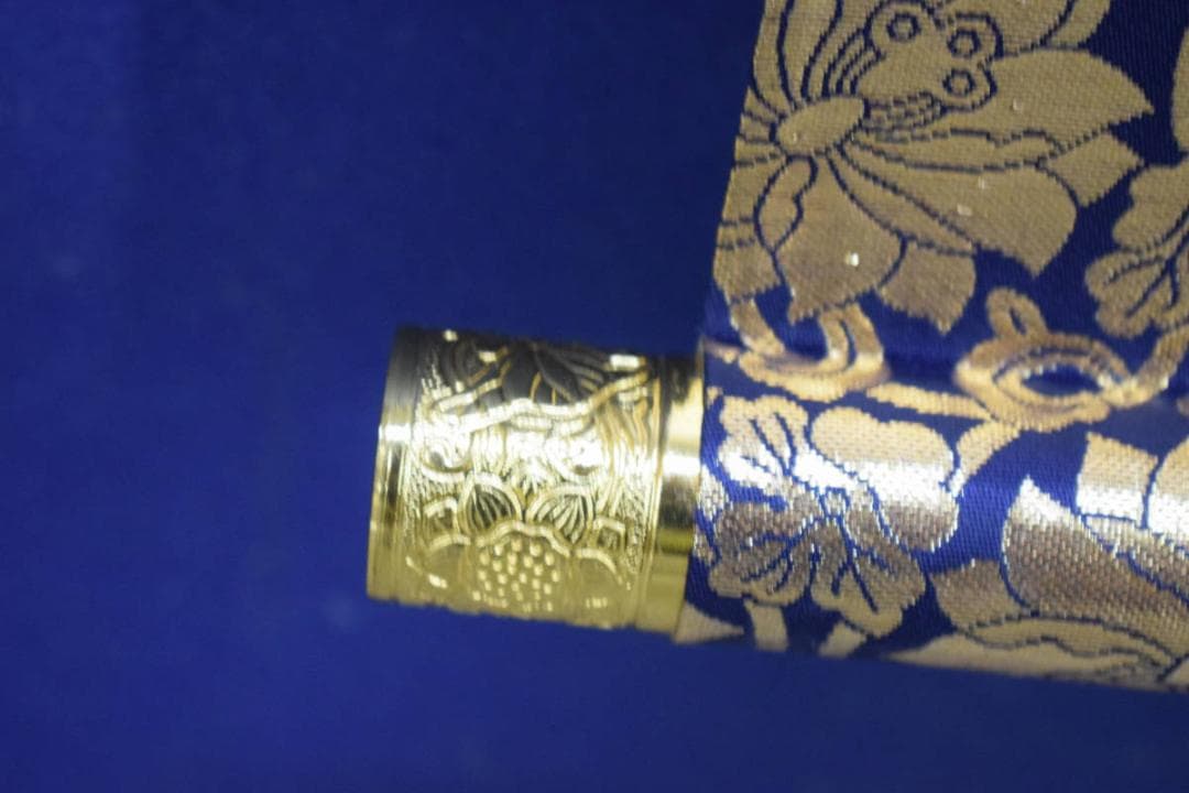 真作/宗竹愚/南無釈迦牟尼佛/釋迦名号/桐共箱付/布袋屋掛軸HJ-575