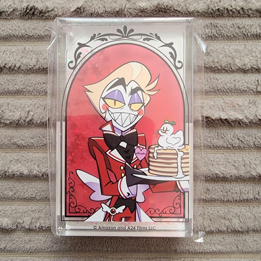 ハズビンホテルへようこそ アニカフェ リキッドアクリルキーホルダー ルシファー