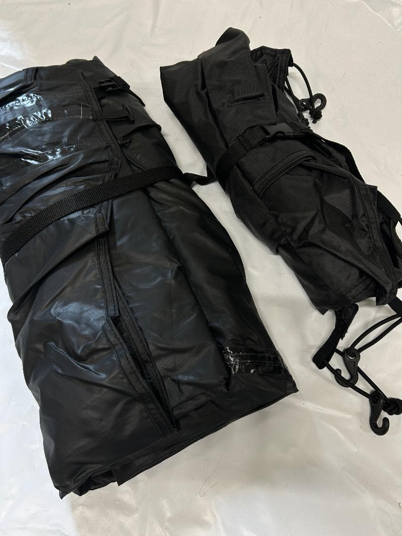 M-㉘【訳ありUSED C】G-tent-L 大型 テント　黒