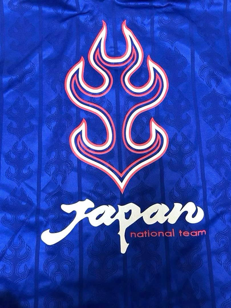 asics サッカー日本代表ジャージ 上下セット 1997-1998 サイズXL