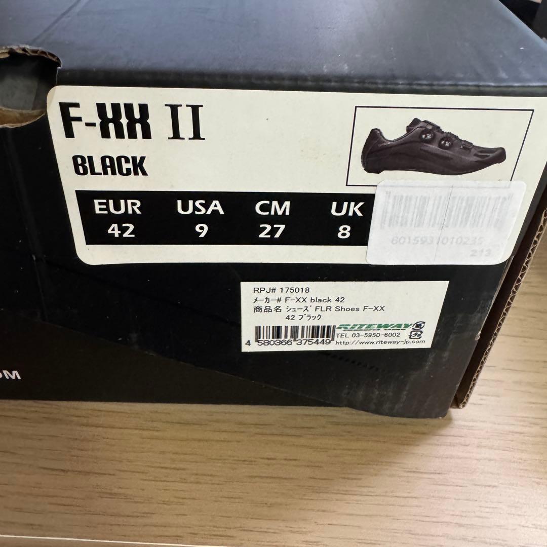 【シューズ】FLR F-XX ブラック(サイズ:42)