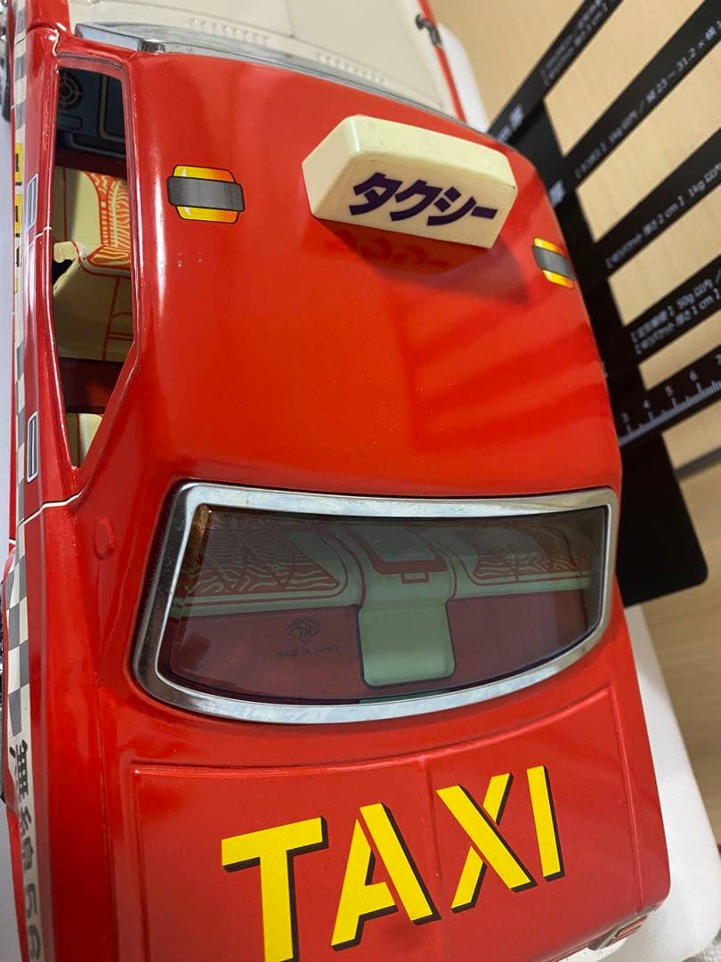野村フリクション ブリキおもちゃ デラックスタクシー トヨタ マークII