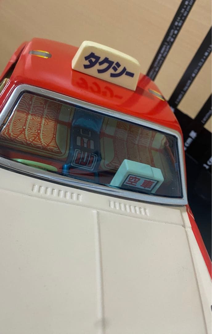 野村フリクション ブリキおもちゃ デラックスタクシー トヨタ マークII