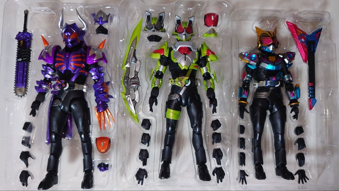 (注意点アリ)S.H.フィギュアーツ 仮面ライダーギーツ サブライダーセット