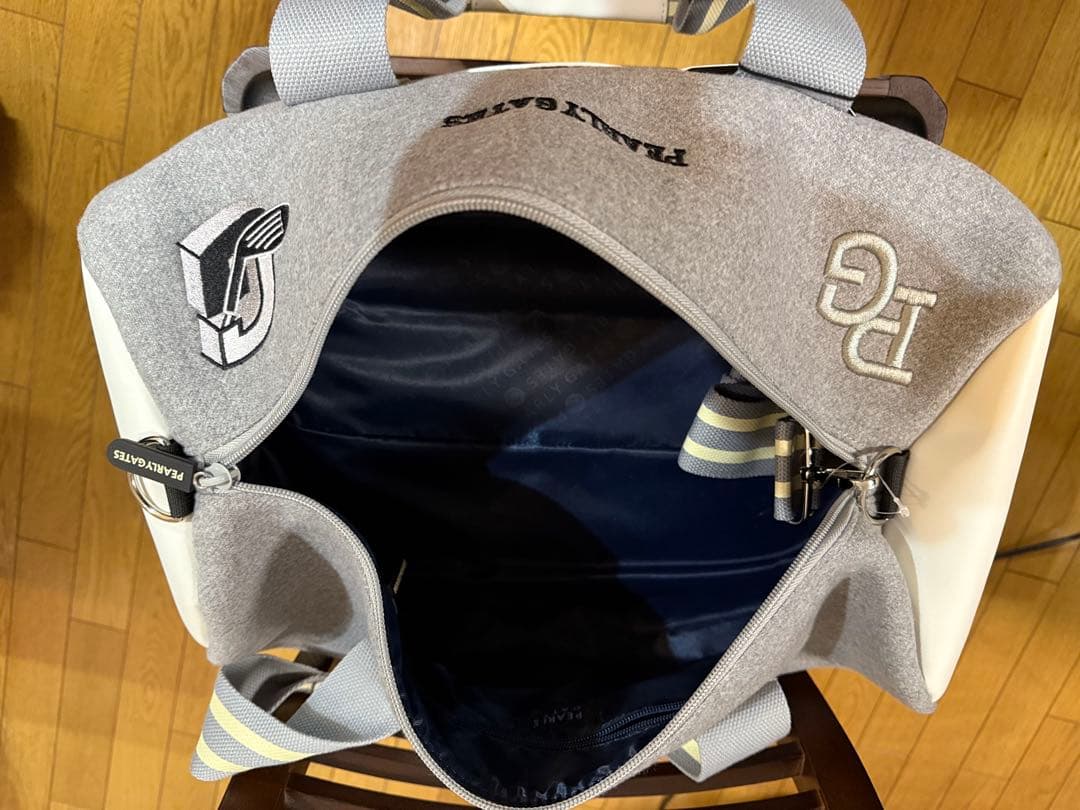 PEARL GATES ゴルフバッグ グレー 中型