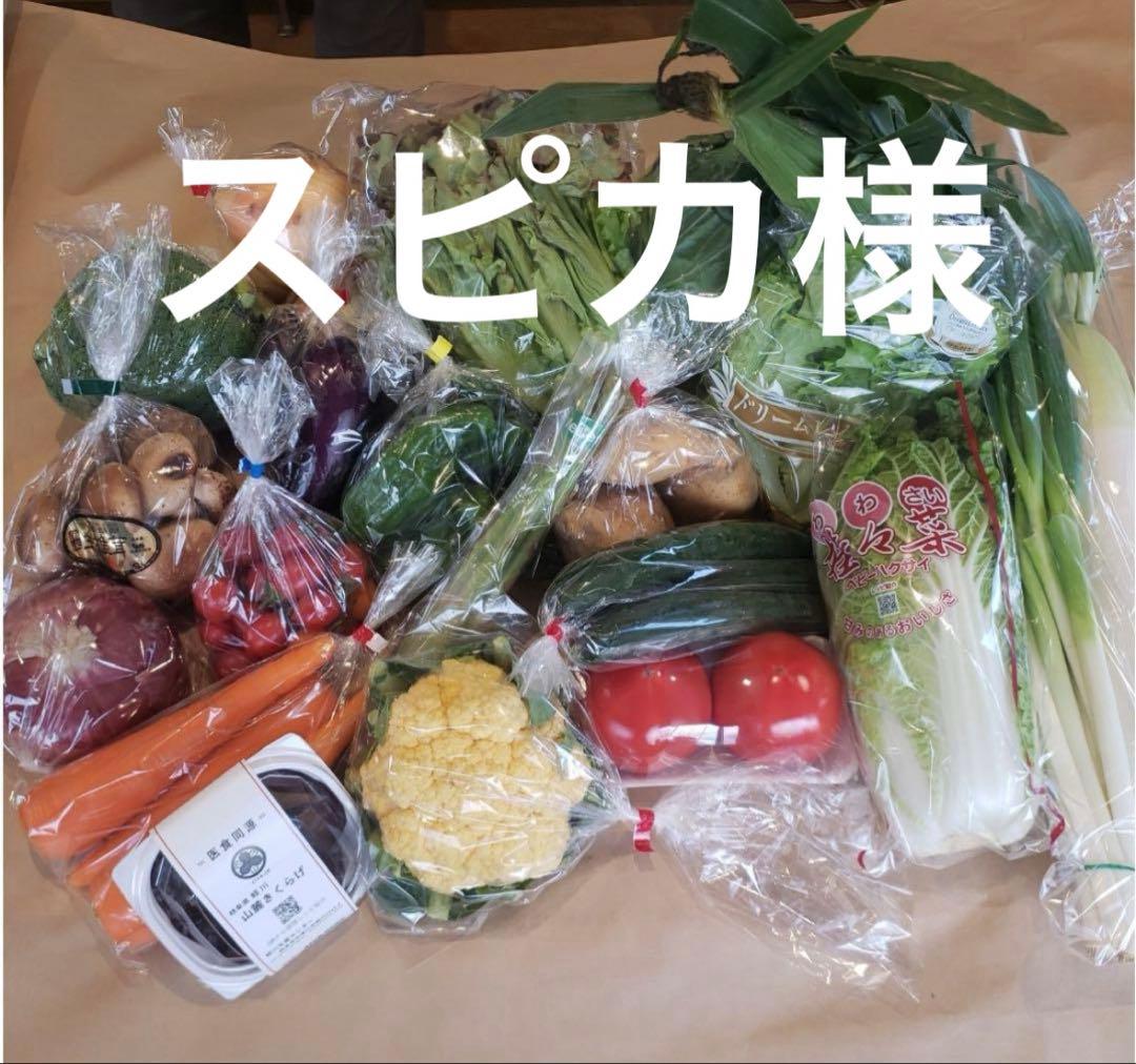 スピカ様 野菜セット 果物追加2 干し芋1