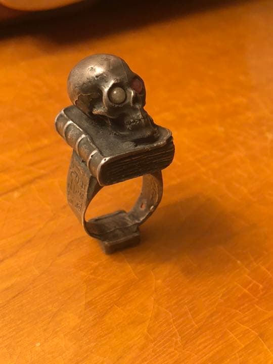 アンティーク　スカル　髑髏　リング　weirdo ネイバーフッド　ドクロ