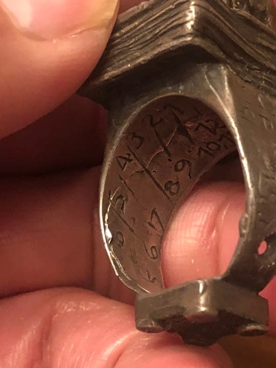 アンティーク　スカル　髑髏　リング　weirdo ネイバーフッド　ドクロ