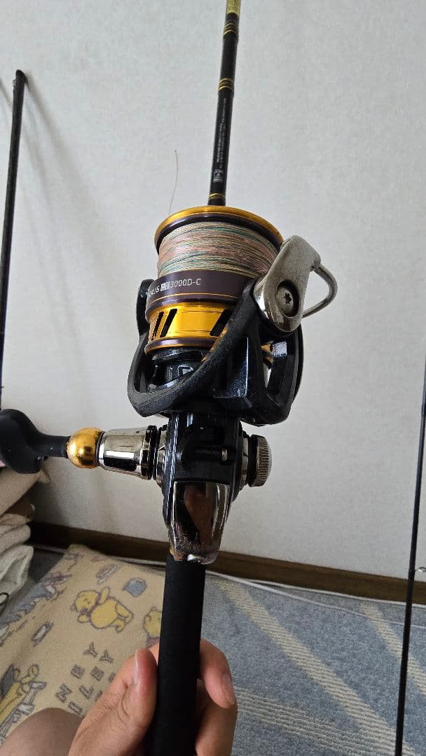 ダイワのルアーニスト86Mと18レガリスセット