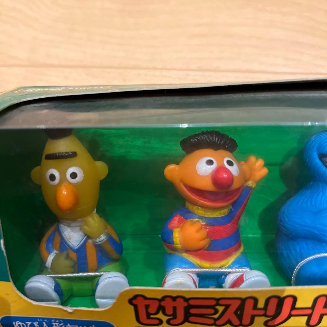 セサミストリートゆび人形セット