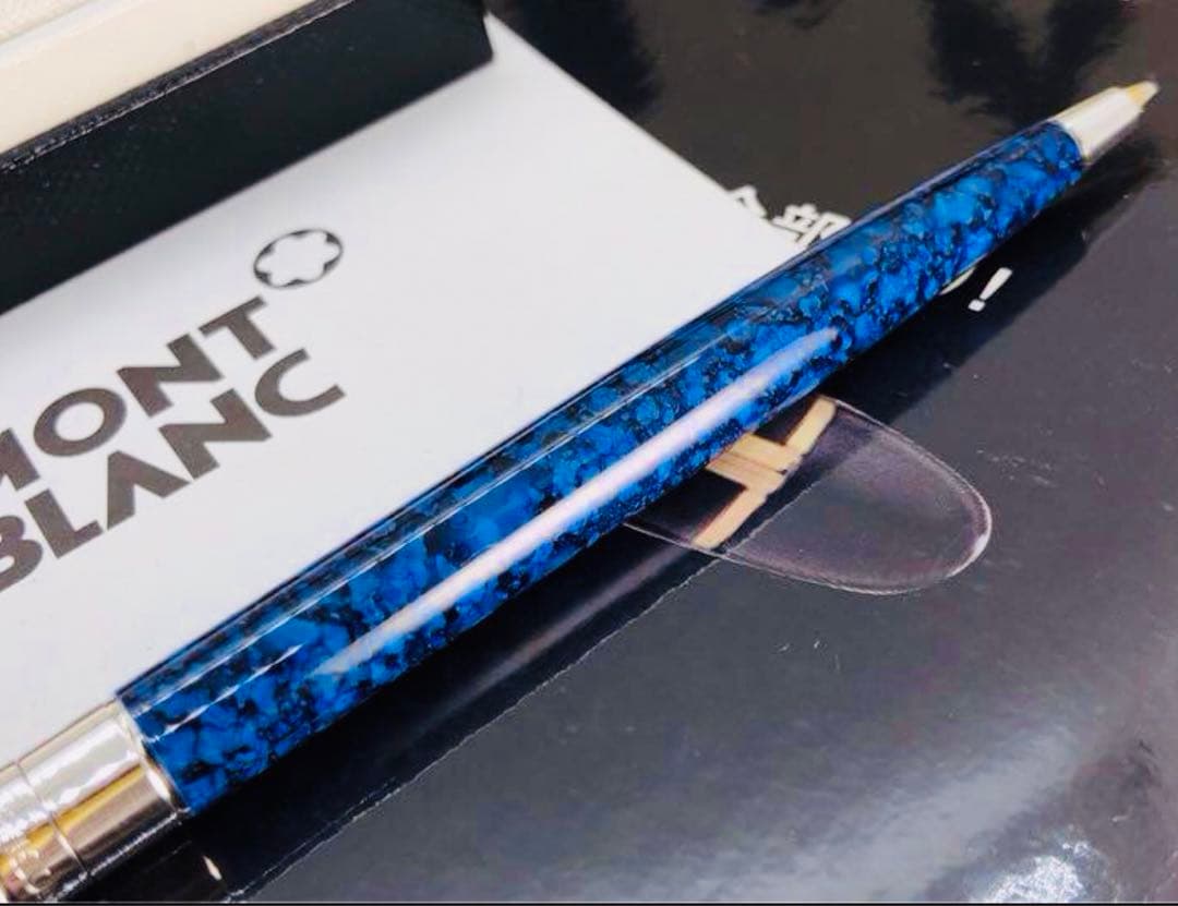 モンブラン　未使用！幸運を呼び寄せる！入手困難逸品ラピスデザイン★ノブレスドゥエ