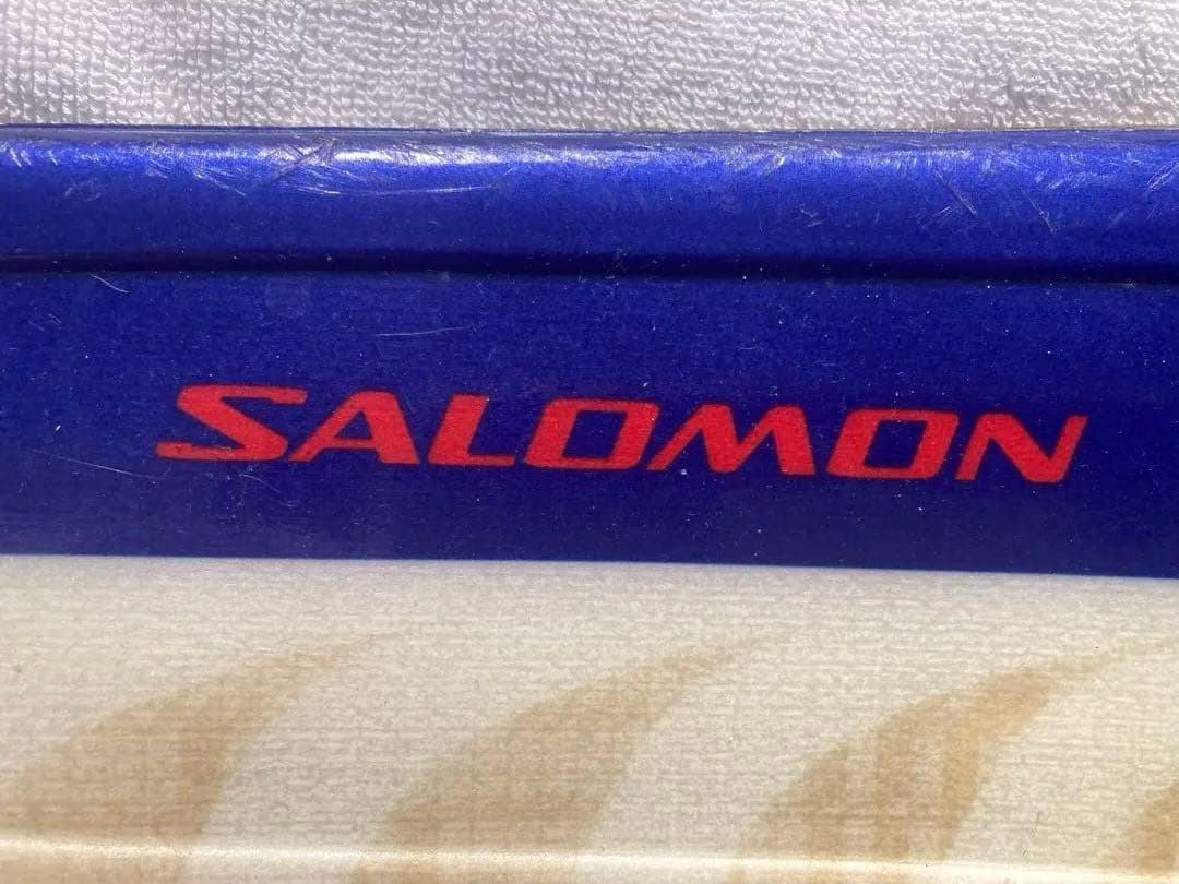 ショート(ファン)スキー　スノーボードブーツ用SALOMON×SALOMON青赤