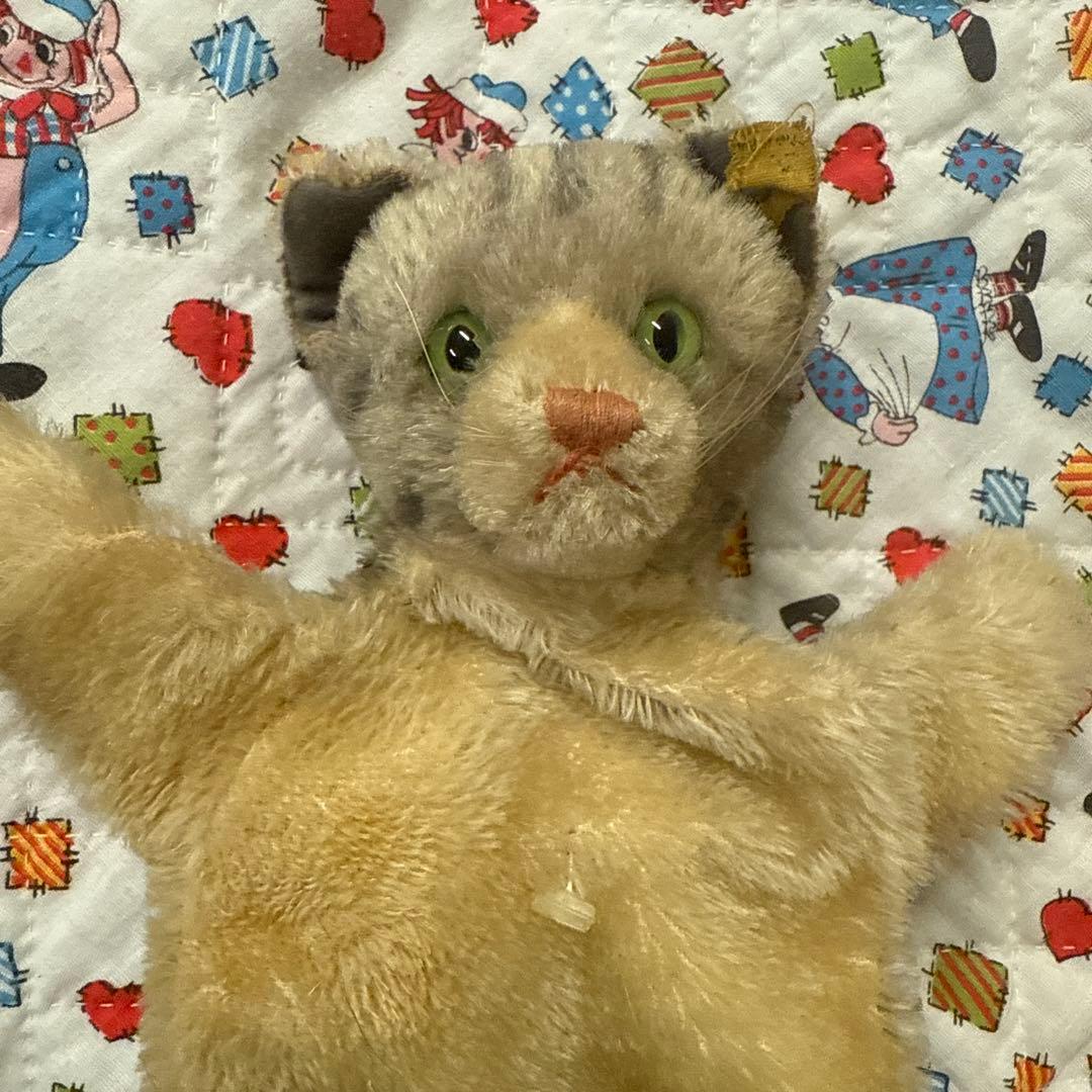 シュタイフsteiff猫ちゃんパペット