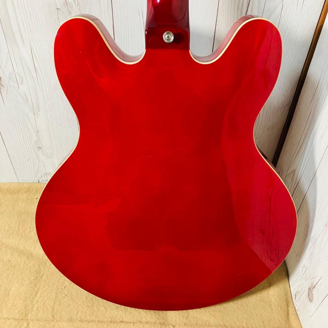 Tony Smith セミアコ ハードケース付き レッド ギター ES-335