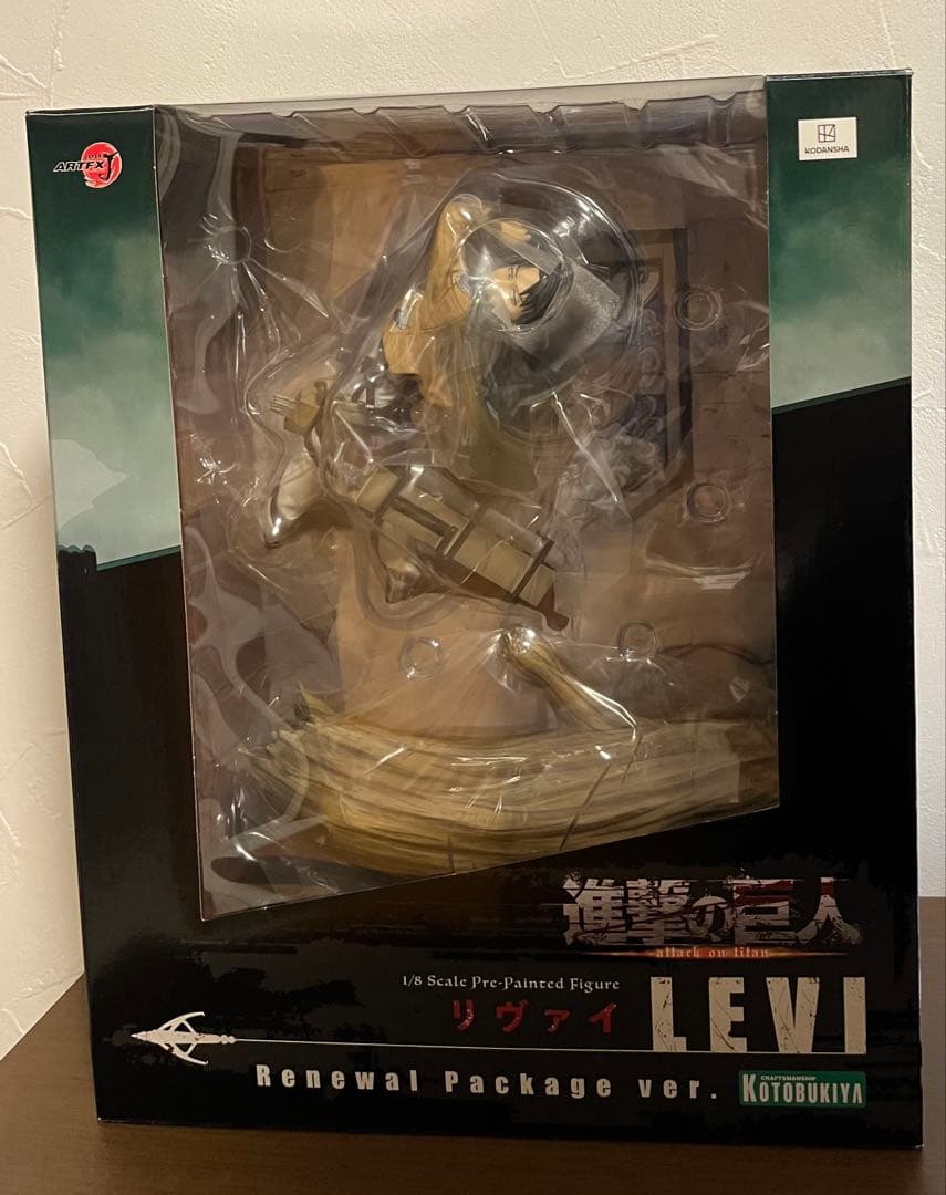 進撃の巨人　リヴァイ　フィギュア　コトブキヤ　正規