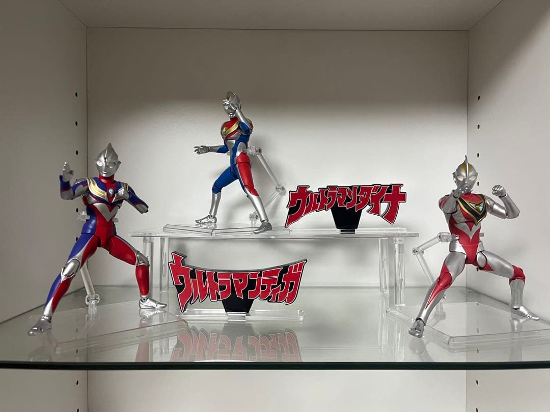 ウルトラマン　真骨頂　フィギュアーツティガ、ダイナ、ガイア、エース、ジャック