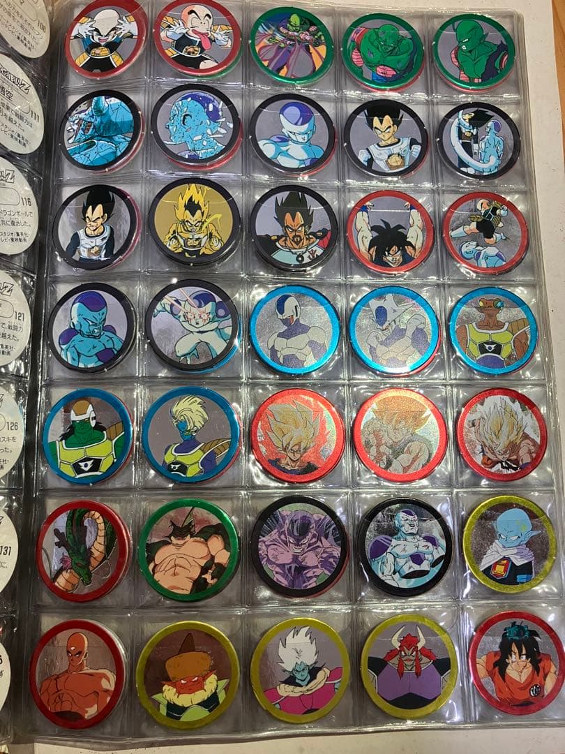 ドラゴンボールZ S&B オリジナルミニメンコホルダー（非売品）&メンコ206枚