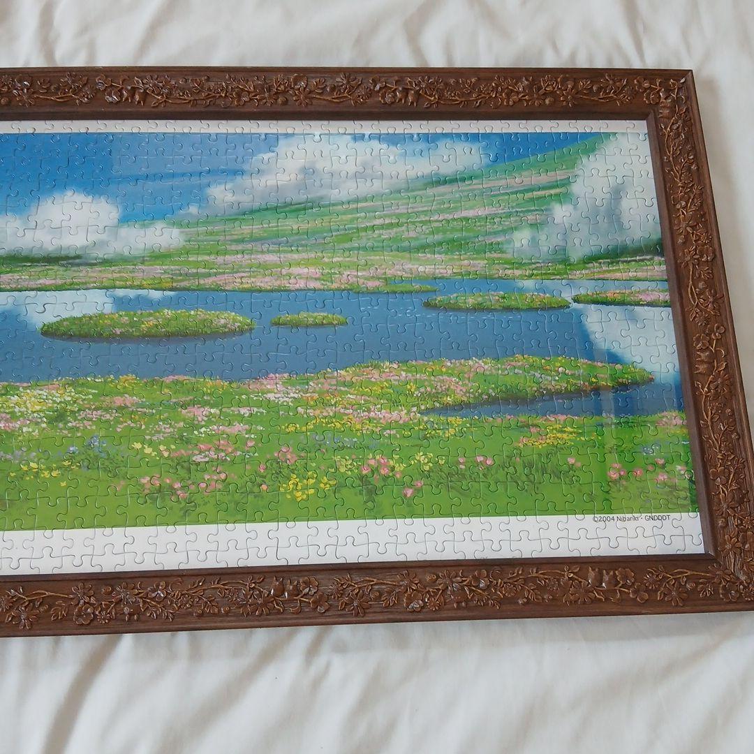 ハウルの動く城　ジグソーパズル ジブリ専用フレーム付き