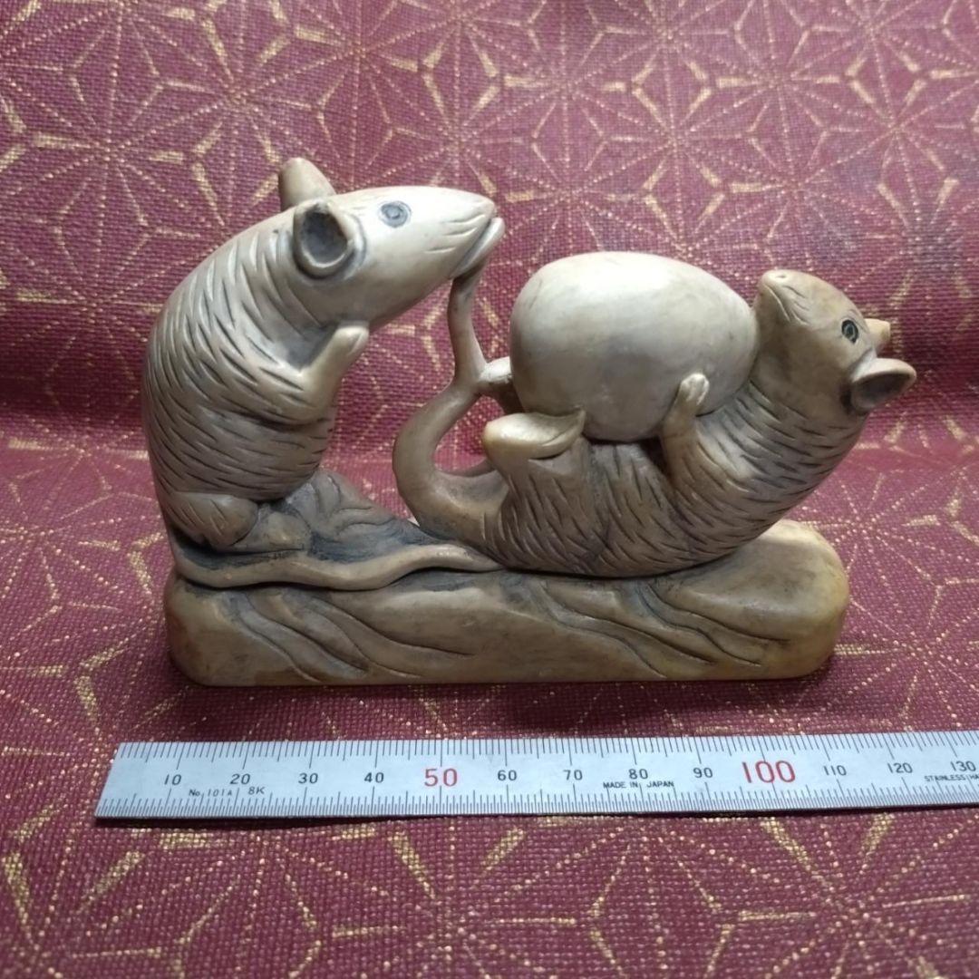 細工彫刻 根付作家 天然素材