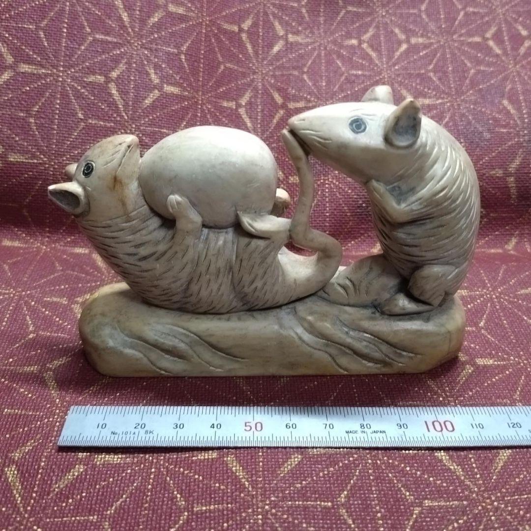 細工彫刻 根付作家 天然素材