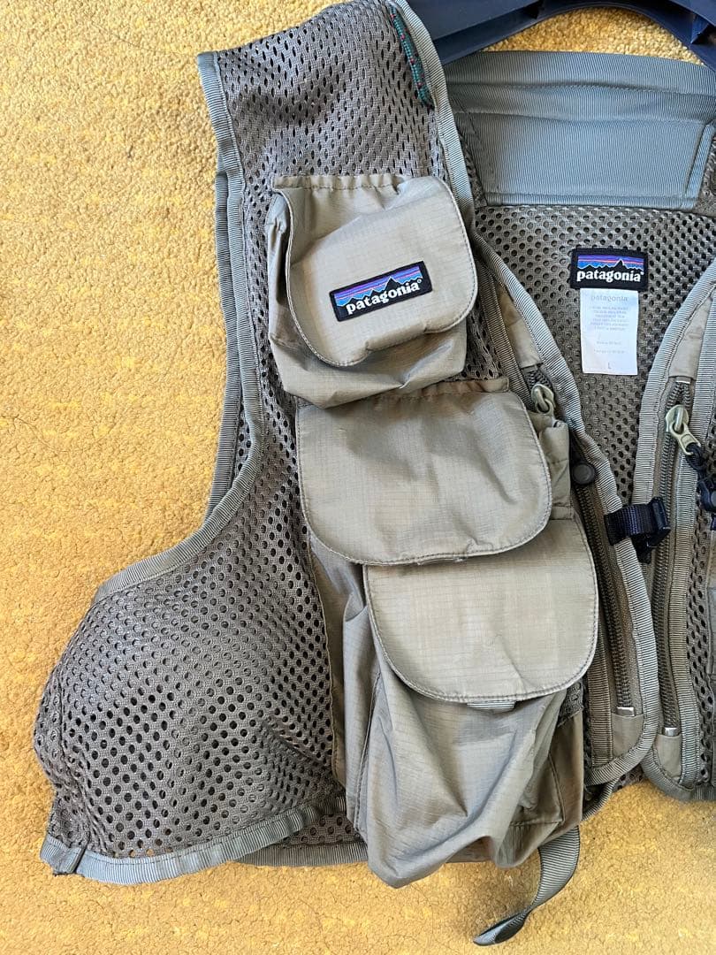 patagonia フィッシングベスト メッシュベスト