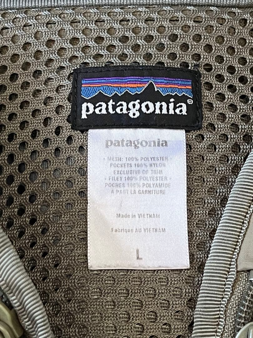 patagonia フィッシングベスト メッシュベスト