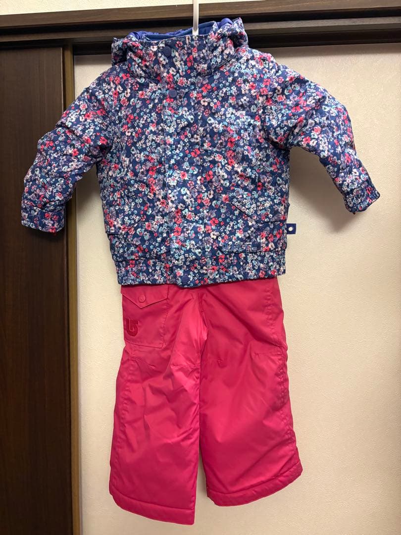 バートン BURTON キッズ　2T スノーボードウェアセット