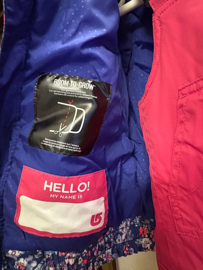 バートン BURTON キッズ　2T スノーボードウェアセット